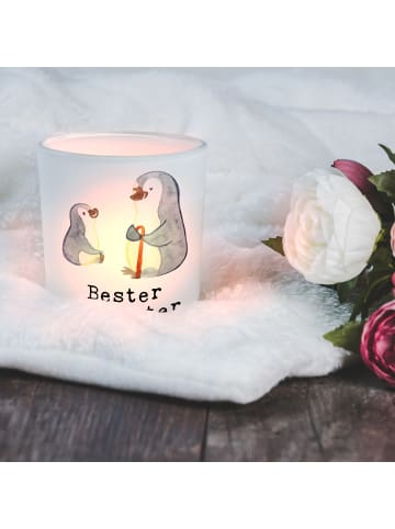 Mr. & Mrs. Panda Teelicht Windlicht Pinguin Bester Großvater der... in Transparent