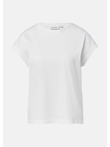 comma T-Shirt in 0100_weiß