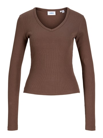 JJXX Langarm-T-Shirt in Bracken