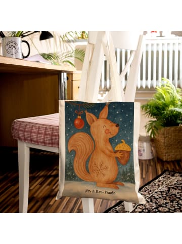 Mr. & Mrs. Panda Schultasche Eichhörnchen Weihnachten Design ohn... in Weiß