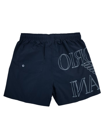 Emporio Armani Boxer Beachwear in Dunkelblau