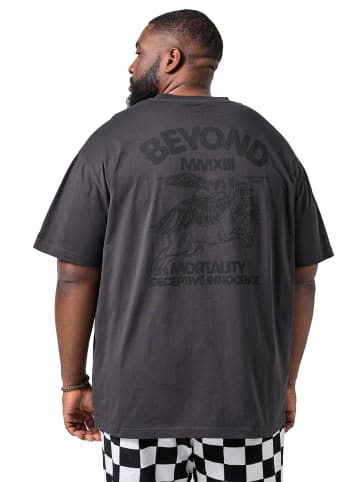 STHUGE Kurzarm T-Shirt in anthrazit