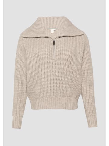 QS Strickpullover in 80W0_helles beige