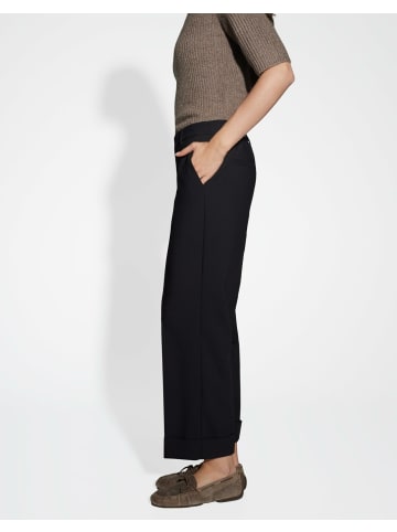 OPUS Kunstlederhose für Damen in Schwarz