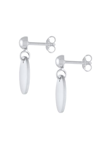 Elli Ohrringe 925 Sterling Silber Geo, Plättchen in Silber