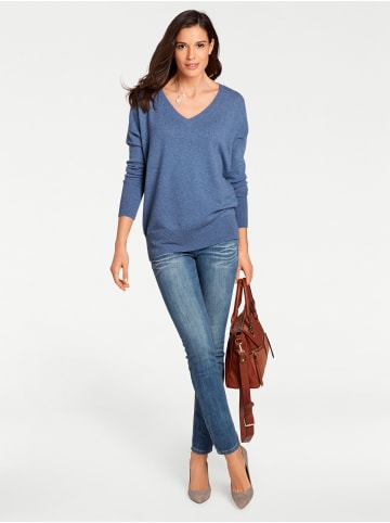 Heine Kaschmirpullover in blau