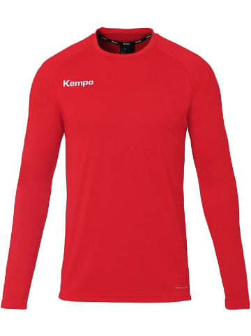 Kempa Longsleeve "Performance Langarmshirt" in Rot