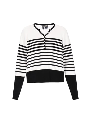 DreiMaster Women Sweater in offwhite black