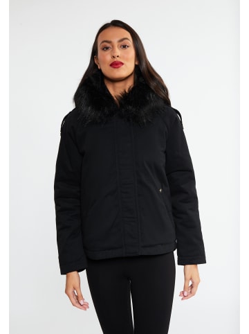 faina Damen Winterjacke in Schwarz
