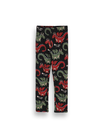 Coccodrillo Leggings mit langem bein in schwarz