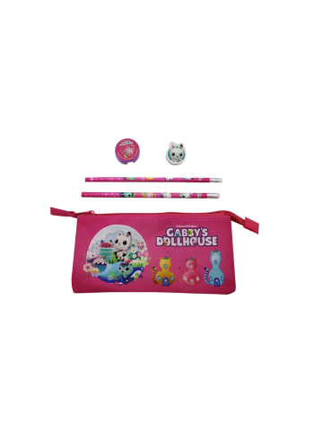 Gabby's Dollhouse Federmäppchen Schreibset mit Etui 2 Bleistifte