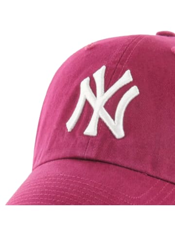 47 Brand 47 Brand New York Yankees Clean Up Cap in Dunkelrot