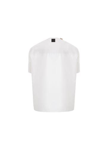 Emporio Armani Weiß Baumwolle T-Shirt