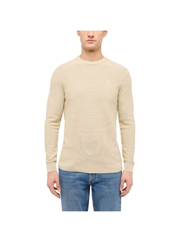 Mustang Strickpullover in Hellgrau