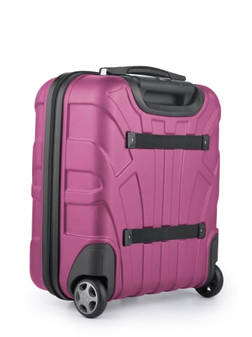 suitline Handgepäck EasyJet Koffer 45x36x20cm Freigepäck Bordgepäck 30 L in Magenta