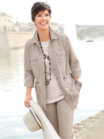 WITT WEIDEN Blusenjacke in stein