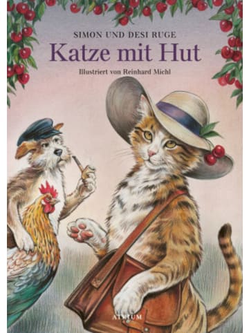 ATRIUM Buch - Katze mit Hut