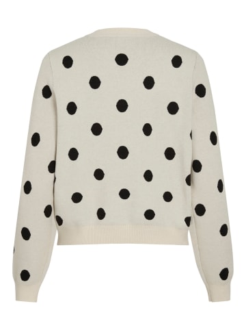 Vila Strickpullover in Super Light Natural Melan