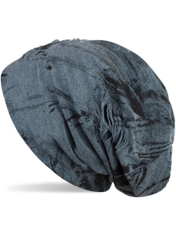 styleBREAKER Beanie Mütze in Jeansblau