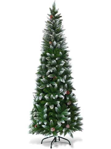 COSTWAY Künstlicher Weihnachtsbaum in Grün