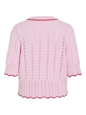 Vila Strickjacke in Cherry Blossom