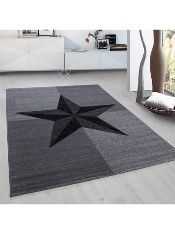 Teppich Boss Kurzflor Teppich Pago Grau