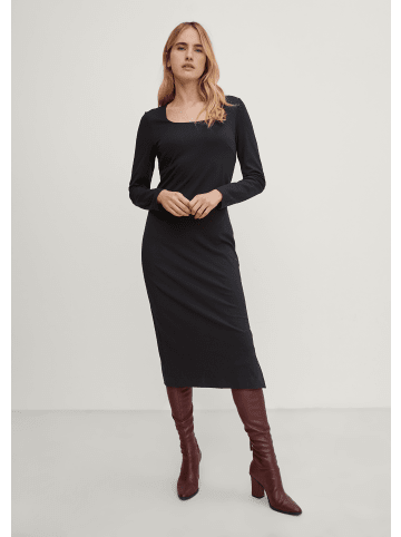 comma Einteiler Kleid kurz in Schwarz