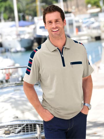 WITT WEIDEN Kurzarm-Poloshirt in beige