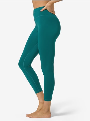 super.natural Merino Leggings HIGH RISE TIGHT in Petrol