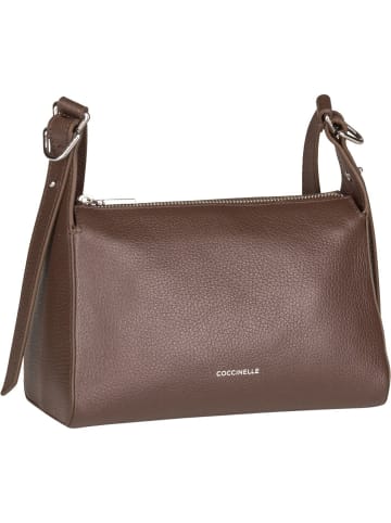 COCCINELLE Umhängetasche Bishop in Fondant Brown