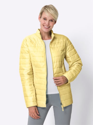 Sieh an! Steppjacke in zitrone