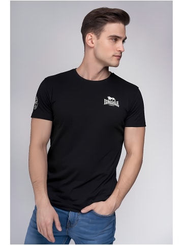 Lonsdale T-Shirt "Warlingham" in Schwarz