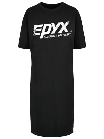 F4NT4STIC Oversized Kleid EPYX Logo WHT in schwarz