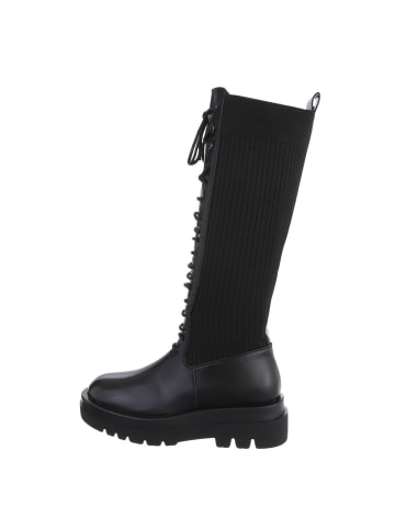 Ital-Design Stiefel in Schwarz