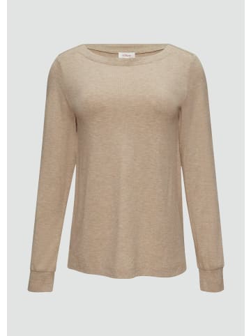 s.Oliver T-Shirt in 83W3_hellbraun