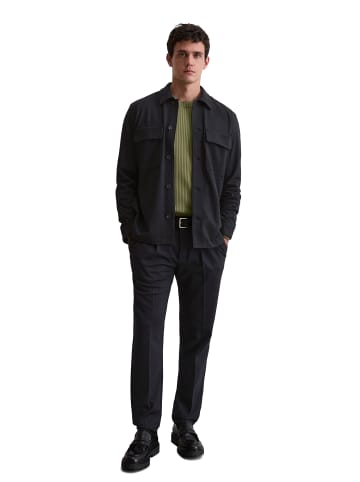 Marc O'Polo Overshirt DFB Travel Collection in Deep Night Blue