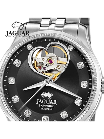 Jaguar Analog-Armbanduhr Jaguar Coeur silber mittel (ca. 34mm)