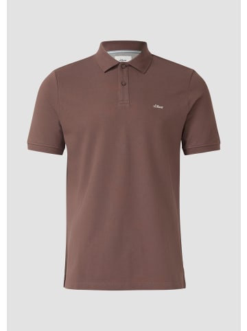 s.Oliver Polo-Shirt in 8902_dunkelbraun