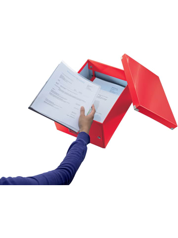 Leitz Ablagebox Click & Store A4 rot