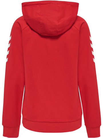 Hummel Hummel Cotton Kapuzenpullover Hmlgo Multisport Damen Atmungsaktiv in TRUE RED