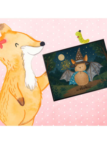 Mr. & Mrs. Panda schreibtischunterlage Fledermaus Zauberer Desig... in Weiß