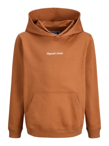 JACK & JONES Junior Kapuzenpullover in Argan Oil