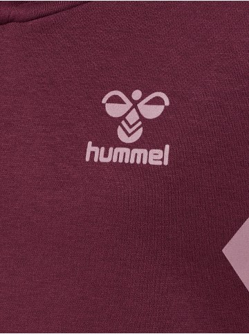 Hummel Hoodie Hmlactive Co Hoodie Kids in BURGUNDY