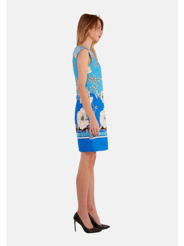 TOOCHE Kleid "Flowers" in blau