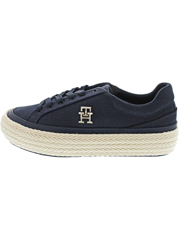Tommy Hilfiger Vulc Sneaker Linnen Sneaker low Blau