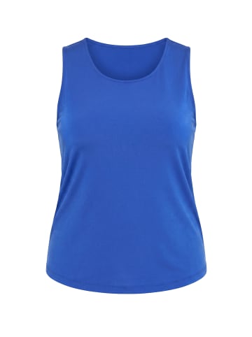 Ulla Popken Strick-Top in azurblau