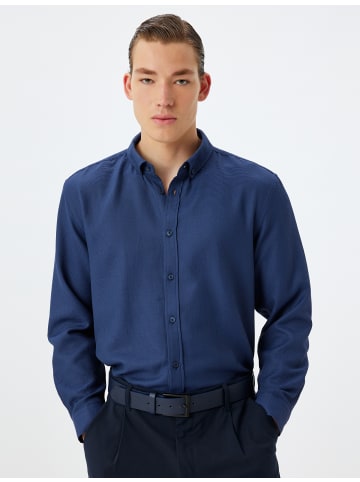KOTON Shirt in Marineblau