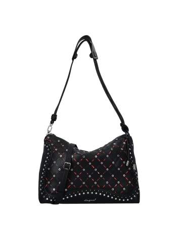 Desigual Yankee Leiria Schultertasche 40 cm in schwarz