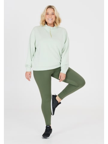 Endurance Q Tights Floriee in 3048 Beetle