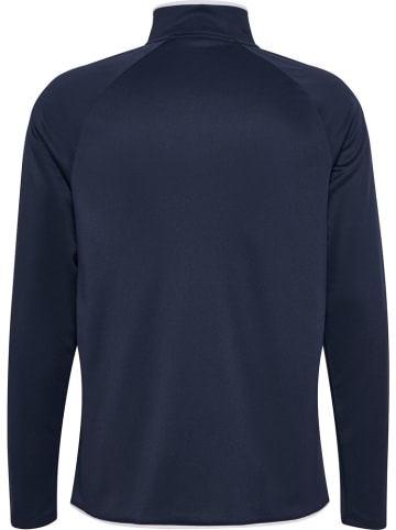 Hummel Pullover "Core 2.0 Half Zip" in Blau